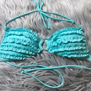 Baby blue Victoria’s Secret bikini top. XS